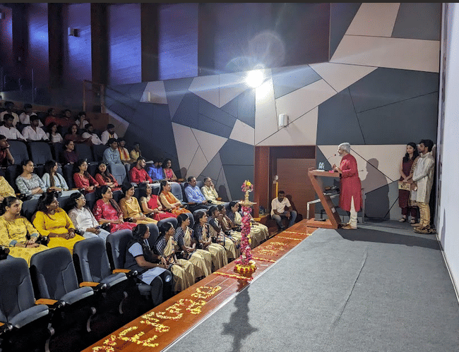 MYRA School of Business Mysore Kannada Rajayotsava photo 10